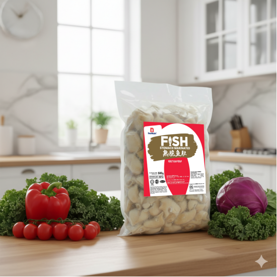 Fish Stomach Marinated 500g | 脆皮鱼肚 500g