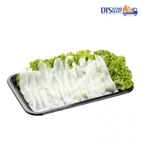 Cuttlefish Meat Thin Slice 本地墨斗鱼肉薄片 100gm/tray Cuttlefish Meat Thin Slice 本地墨斗鱼肉薄片 100gm/tray