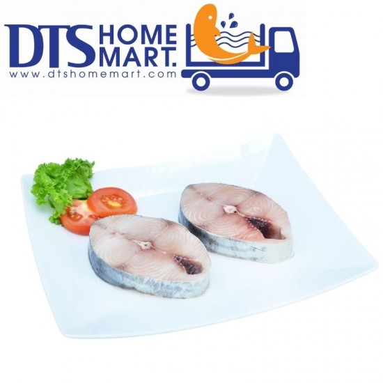 Spanish Mackerel / Ikan Tenggiri Steak Cut 500gm (2pcs) Spanish Mackerel / Ikan Tenggiri Steak Cut 500gm (2pcs)