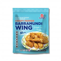 CRISPY PEPPER BARRAMUNDI WING 胡椒脆皮鱼中翅 CRISPY PEPPER BARRAMUNDI WING 胡椒脆皮鱼中翅