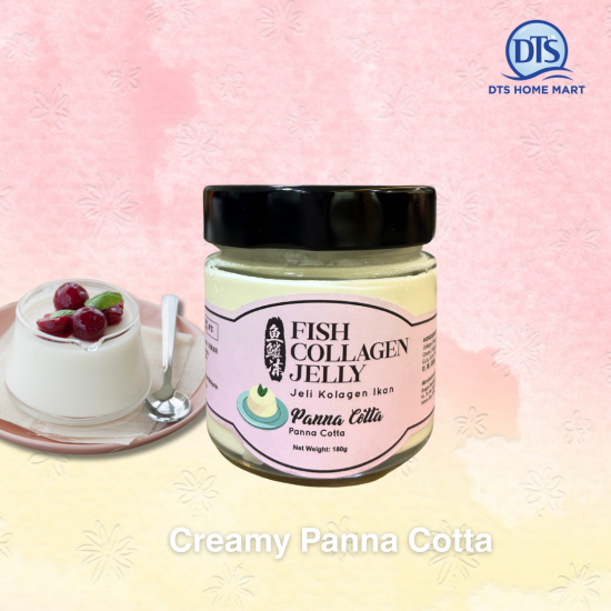 Fish Collagen Jelly  - Creamy Panna Cotta 鱼鳞冻-意式奶冻 （ONLY APPLICABLE TO KLANG VALLEY)