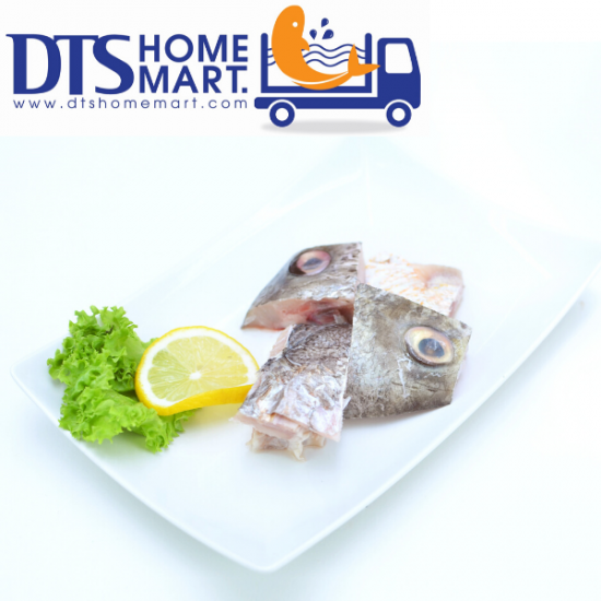 Golden Snapper Fish Head Cut Pcs 1kg 红枣鱼头切小块 Golden Snapper Fish Head Cut Pcs 1kg 红枣鱼头切小块