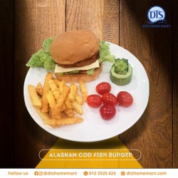 Alaskan Cod Fish Burger