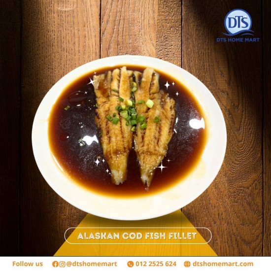 Alaskan Cod Fish Fillet 500g
