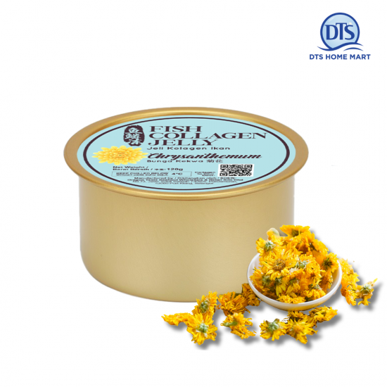 Fish Collagen Jelly - Refreshing Chrysanthemum 鱼鳞冻-菊花 (ONLY APPLICABLE TO KLANG VALLEY) Fish Collagen Jelly - Refreshing Chrysanthemum 鱼鳞冻-菊花 (ONLY APPLICABLE TO KLANG VALLEY)