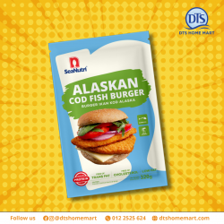Alaskan Cod Fish Burger Alaskan Cod Fish Burger