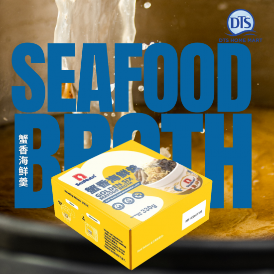 GOLDEN SIX SEAFOOD BROTH (MICROWAVABLE ALU FOIL BOWL) GOLDEN SIX SEAFOOD BROTH (MICROWAVABLE ALU FOIL BOWL)