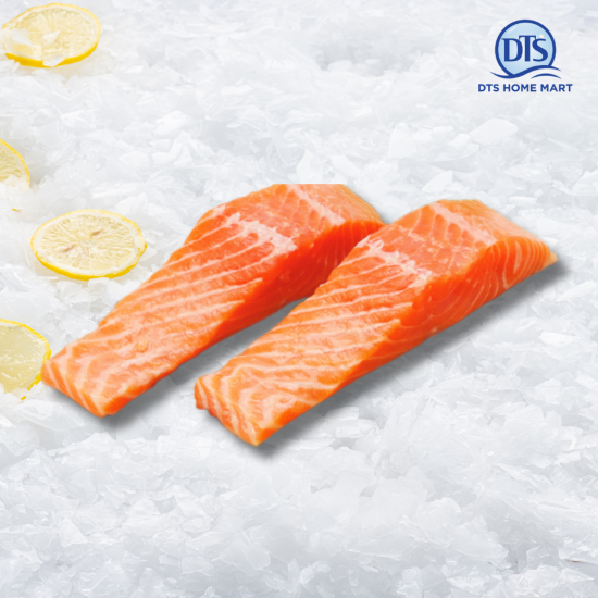 Salmon Fish Fillet Portion 500g 三文鱼切块 Salmon Fish Fillet Portion 500g 三文鱼切块
