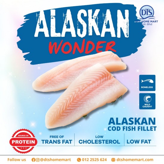 Alaskan Cod Fish Fillet Alaskan Cod Fish Fillet