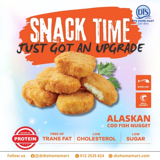 Alaskan Cod Fish Nugget Alaskan Cod Fish Nugget