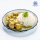 Green Curry Fish With Nasi Lemak 青咖喱鱼椰浆饭 Green Curry Fish With Nasi Lemak 青咖喱鱼椰浆饭
