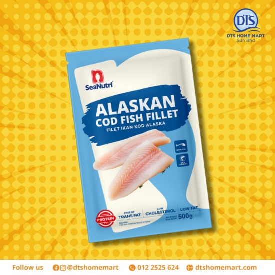 Alaskan Cod Fish Fillet Alaskan Cod Fish Fillet