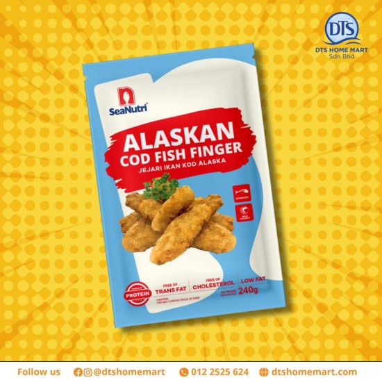 Alaskan Cod Fish Finger Alaskan Cod Fish Finger