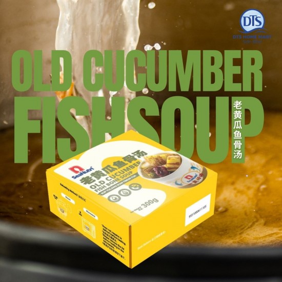 OLD CUCUMBER FISH BONE SOUP (MICROWAVABLE ALU FOIL BOWL) OLD CUCUMBER FISH BONE SOUP (MICROWAVABLE ALU FOIL BOWL)