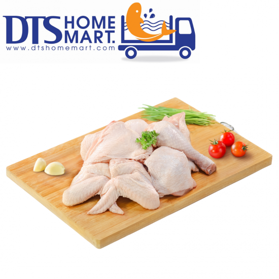 ORGANIC Halal Half Chicken Pack Cut 6pcs (800gm) ORGANIC Halal Half Chicken Pack Cut 6pcs (800gm)