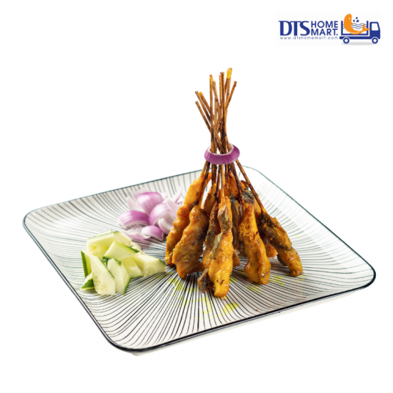 Silver Pompano Fish Satay 20gm x 20 sticks Silver Pompano Fish Satay 20gm x 20 sticks