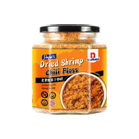 Papa's Dried Shrimp Chili Floss 250gm