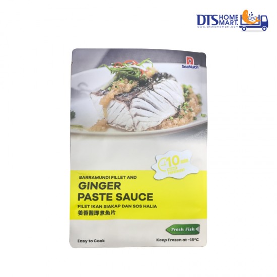 Barramundi Portion with Ginger Paste Sauce @ Easy-to-Cook