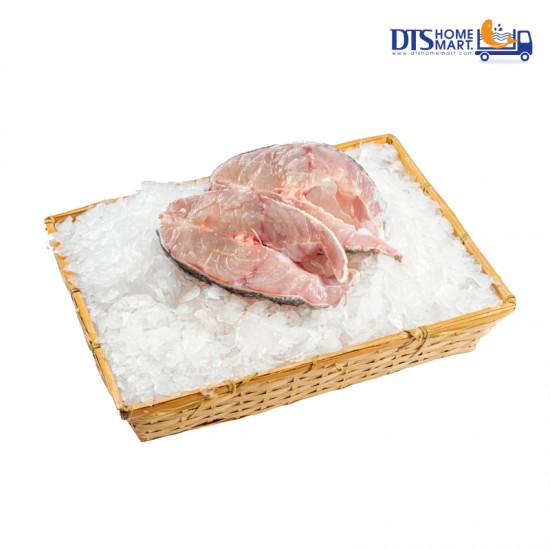 Giant Tiger Grouper Steak Cut 珍珠龙趸身切块 600gm (2pcs)