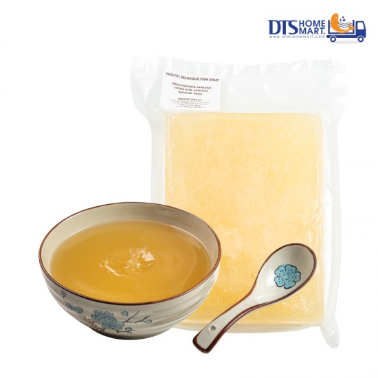 Barramundi Fish Bone Stock 纯石甲鱼骨汤底 1L Barramundi Fish Bone Stock 纯石甲鱼骨汤底 1L