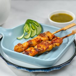 Barramundi Fish Skewer - Lemongrass 香茅金目鲈鱼肉串 Barramundi Fish Skewer - Lemongrass 香茅金目鲈鱼肉串