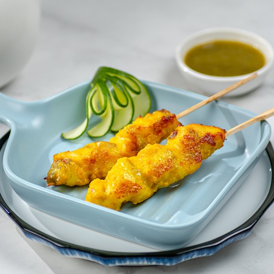 Barramundi Fish Skewer - Turmeric 黄姜鱼肉串