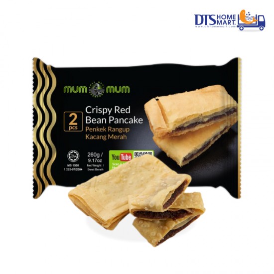 Crispy Red Bean Pancake (2pcs) 香脆红豆煎饼 Crispy Red Bean Pancake (2pcs) 香脆红豆煎饼