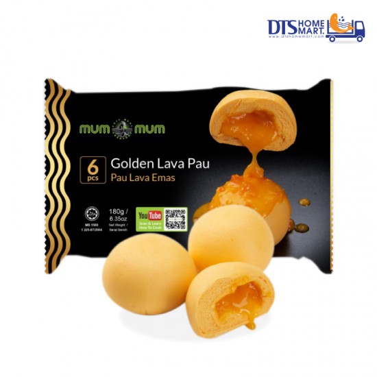 Golden Lava Bao (6pcs) 黄金流沙包 Golden Lava Bao (6pcs) 黄金流沙包