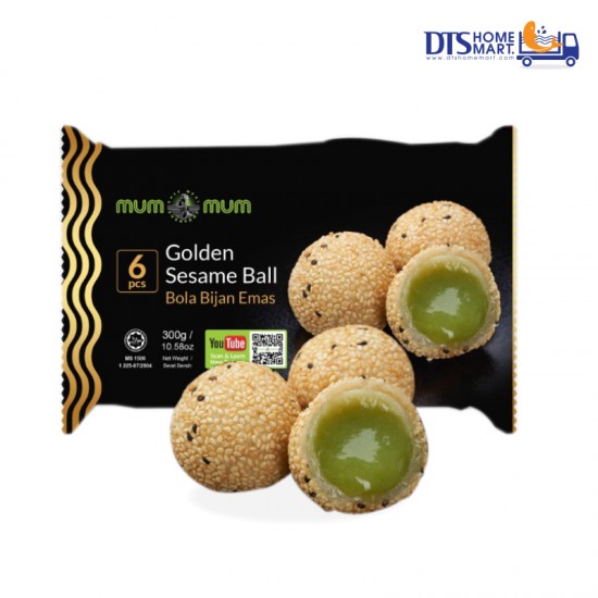 Golden Sesame Ball (6pcs) 黄金芝麻球 Golden Sesame Ball (6pcs) 黄金芝麻球