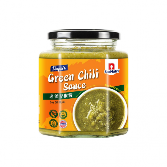 Papa's Green Chili Sauce 350gm