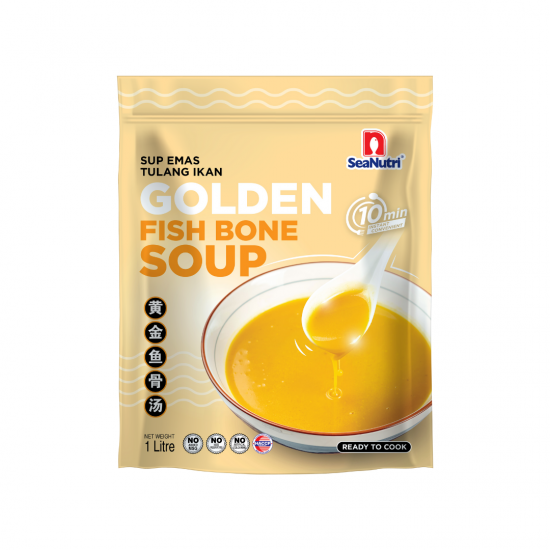 Golden Fish Bone Soup 黄金鱼骨汤 1litre