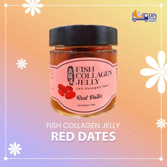 Fish Collagen Jelly 鱼鳞冻- Succulent Red Dates 红枣 （ONLY APPLICABLE TO KLANG VALLEY)