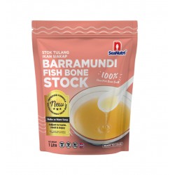 Barramundi Fish Bone Stock (Concentrated) - Slow Boiled & Nutritious | 金目鲈鱼骨汤底 1L(浓缩版) Barramundi Fish Bone Stock (Concentrated) - Slow Boiled & Nutritious | 金目鲈鱼骨汤底 1L(浓缩版)