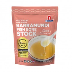 Barramundi Fish Bone Stock (Concentrated) - Slow Boiled & Nutritious | 金目鲈鱼骨汤底 1L(浓缩版) Barramundi Fish Bone Stock (Concentrated) - Slow Boiled & Nutritious | 金目鲈鱼骨汤底 1L(浓缩版)