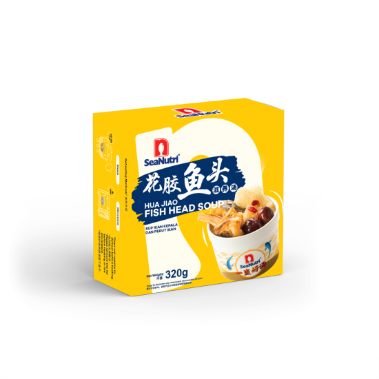HUA JIAO FISH HEAD SOUP (MICROWAVAE-SAFE ALU FOIL BOWL) | 花胶鱼头滋养汤 [PRE-ORDER]