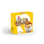 GOLDEN FISH MAW SOUP (MICROWAVAE-SAFE ALU FOIL BOWL) | 鲜炖花胶黄金汤 [PRE-ORDER]