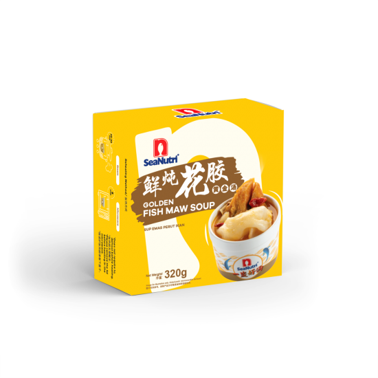 GOLDEN FISH MAW SOUP (MICROWAVAE-SAFE ALU FOIL BOWL) | 花胶黄金汤 [PRE-ORDER]