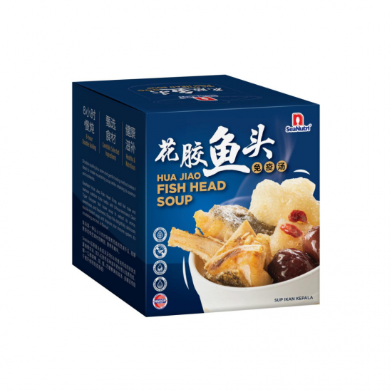 花胶鱼头免疫汤 Hua Jiao Fish Head Soup 花胶鱼头免疫汤 Hua Jiao Fish Head Soup
